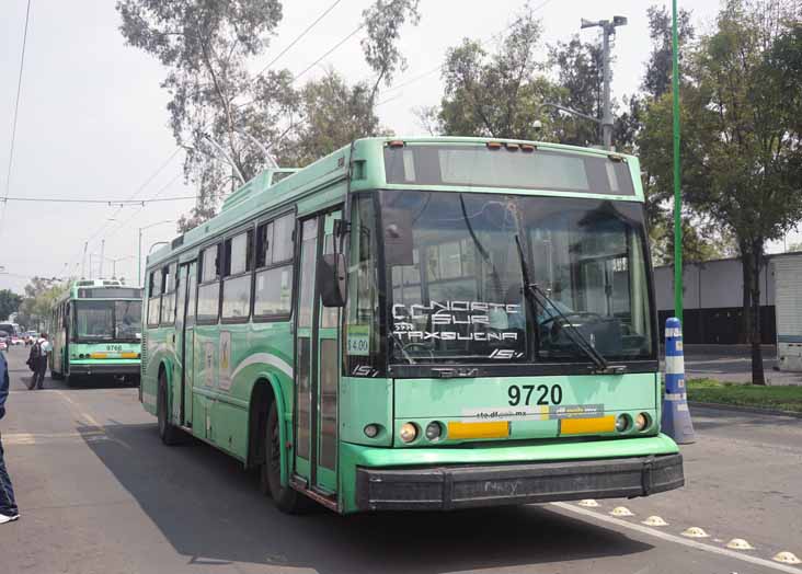 STE MASA Mitsubishi trolleybus 9720 & 9766